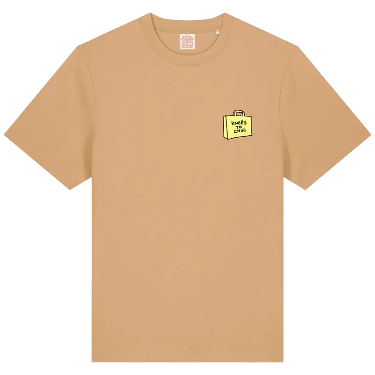 C1 Tee (latte) - Front