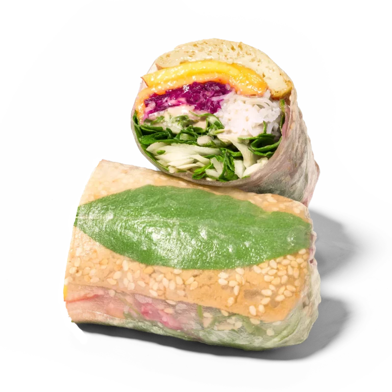 Caramelised Tofu vegan roll