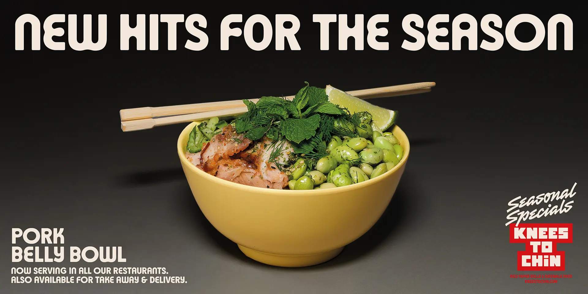 New hits for the season - Pork belly bowl