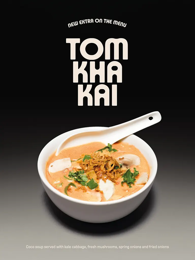 New on the menu: Tom Kha Kai