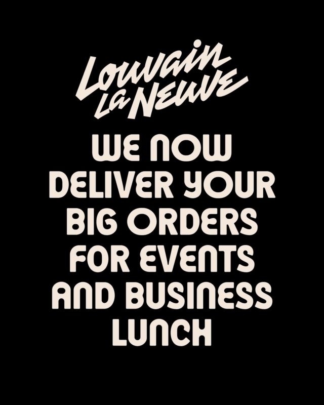 Louvain-La-Neuve : we are launching our Knees on wheels Delivery Service in your hood ! Order the D-day before 10am and we deliver you for lunch time or early dinner ! Link in bio 🙌🏻